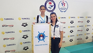 İÇDAŞ'ın minikleri havuzdan 4 madalya çıkardı