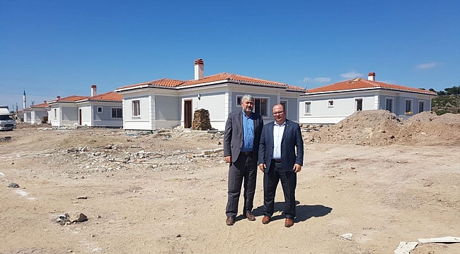 İl Genel Meclis Başkanı Ömer Şahin Ayvacık İlçesinde İncelemelerde Bulundu.