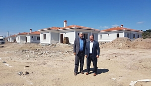 İl Genel Meclis Başkanı Ömer Şahin Ayvacık İlçesinde İncelemelerde Bulundu.