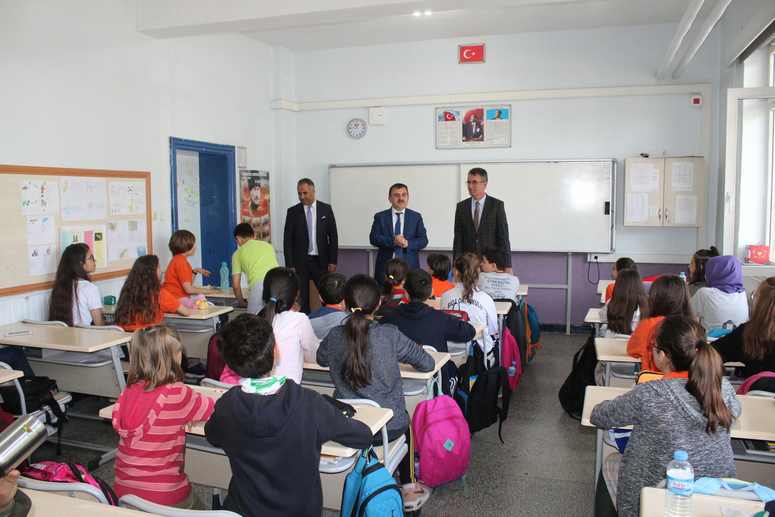 İl Milli Eğitim Müdürü Osman Özkan Biga'da okullarımızı ziyaret etti