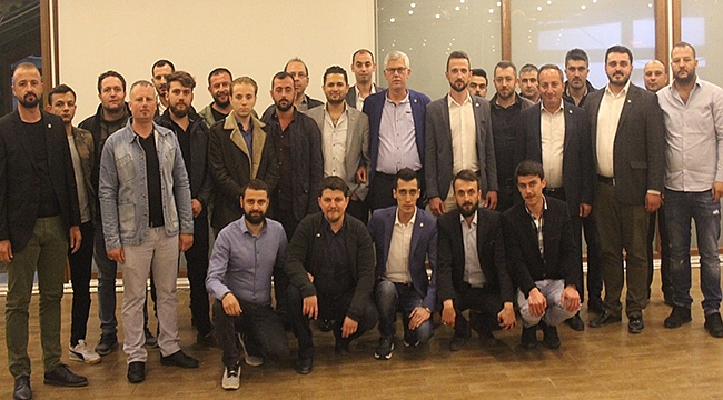 İyi Parti İlçe Gençlik Kolları Başkanları, Çan'dan Seçim Startı Verdiler
