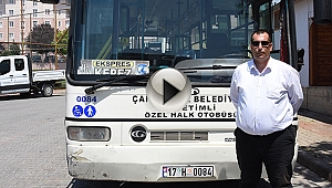 Kahraman şoför kadının hayatını kurtardı