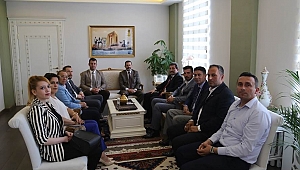 MHP Milletvekili Adaylarından Vali Orhan Tavlı'ya Ziyaret