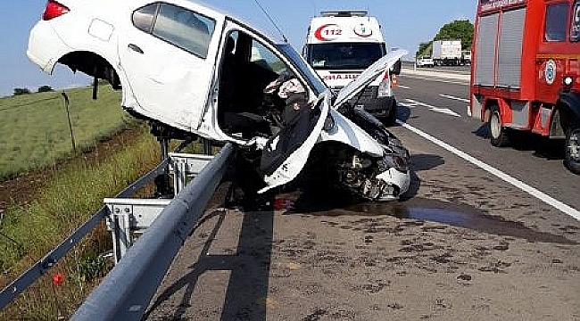 Milli antrenör kaza yaptı, eşi ağır yaralı