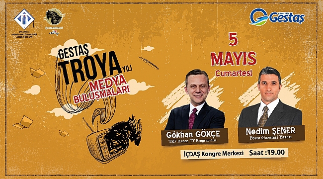 Nedim Şener ve Gökhan Gökçe Çanakkale'ye geliyor