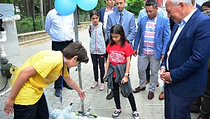 Plevne Orta Okulunda TÜBİTAK Bilim Fuarı yapıldı