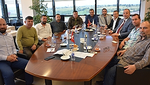 Sınırlı sorumlu Çanakkale Küçük Sanayi Sitesi Yapı Kooperatifi yönetiminden yönetim kurulumuza ziyaret