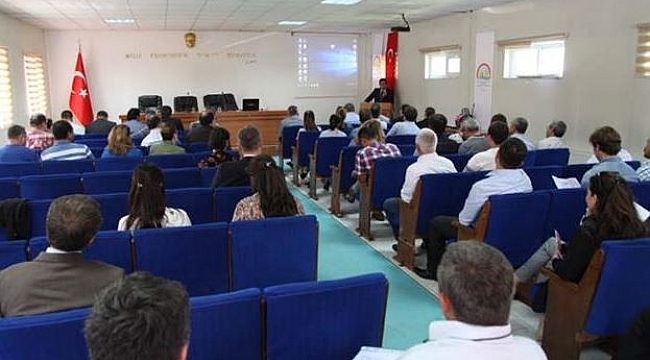 Tarımsal Kuraklık İl Kriz Yönetimi 2018 Yılı Toplantısı yapıldı
