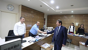 Vali Orhan Tavlı, Çan Belediyesini Ziyaret Etti