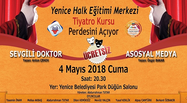 Yenice Halkı Tiyatroyla Buluşuyor