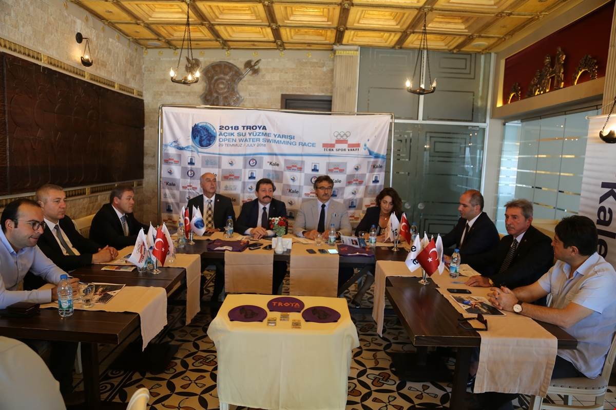 2018 Troya Yılında Çanakkale'de, Uluslararası Troya Açık Su Yüzme Yarışı