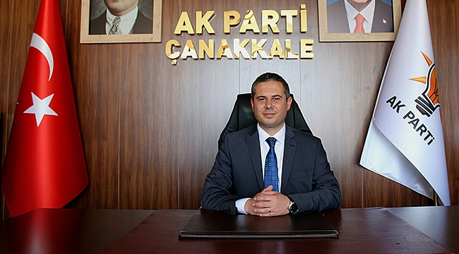 AK Parti Çanakkale İl Başkanı Av. Gültekin YILDIZ " Tüm İslam Âleminin ve Hemşehrilerimin Ramazan Bayramını kutluyorum"