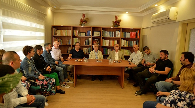Başkan Gökhan'dan İnşaat Mühendisleri Odasına Ziyaret…