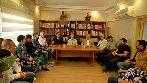 Başkan Gökhan'dan İnşaat Mühendisleri Odasına Ziyaret…