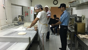 Biga Belediyesi'nden bayram denetimi