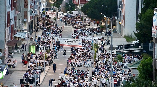 Biga Belediyesi Ramazan boyunca binlerce Bigalı'yı buluşturdu