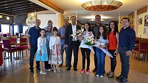 Biga'da başarılı matematikçiler ödüllendirildi