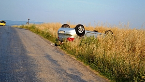 Biga'da kaza: 1 kişi yaralı