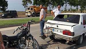 Biga'da kaza: 1 yaralı