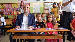 Biga'da öğrenciler karne aldı