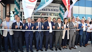 Biga Devlet Hastanesi törenle açıldı