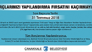 Borçlarınızı Yapılandırma Fırsatını Kaçırmayın!
