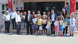 Çan Cumhuriyet İlkokulu'nda Yılsonu Karne Töreni Gerçekleştirildi