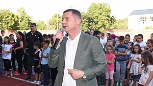 Çan'da yüzlerce öğrenci 10.Yaz Spor Okulları ile yaza merhaba dedi