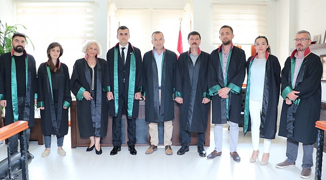 Çanakkale Barosu'nda Ruhsat Töreni