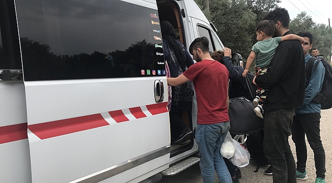 Çanakkale'de 20 kaçak göçmen yakalandı