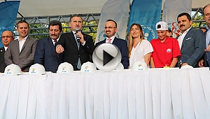 Çanakkale'de Gençlik ve Sporcu Kamp Eğitim Merkezi temeli törenle atıldı