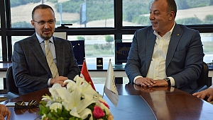 Çanakkale Milletvekili Bülent Turan ÇTSO Yönetim Kurulunu Ziyaret Etti