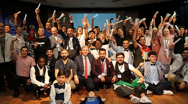 ÇOMÜ TÖMER mezuniyet töreni gerçekleşti