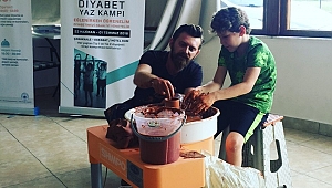 Diyabet Yaz Kampı Katılımcılarının Seramik Keyfi