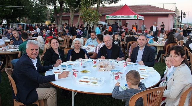 Gümüşçay'da 2 bin kişilik iftar