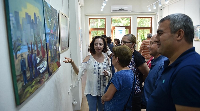 "Kıyıda" Sergisi Ziyarete Açıldı