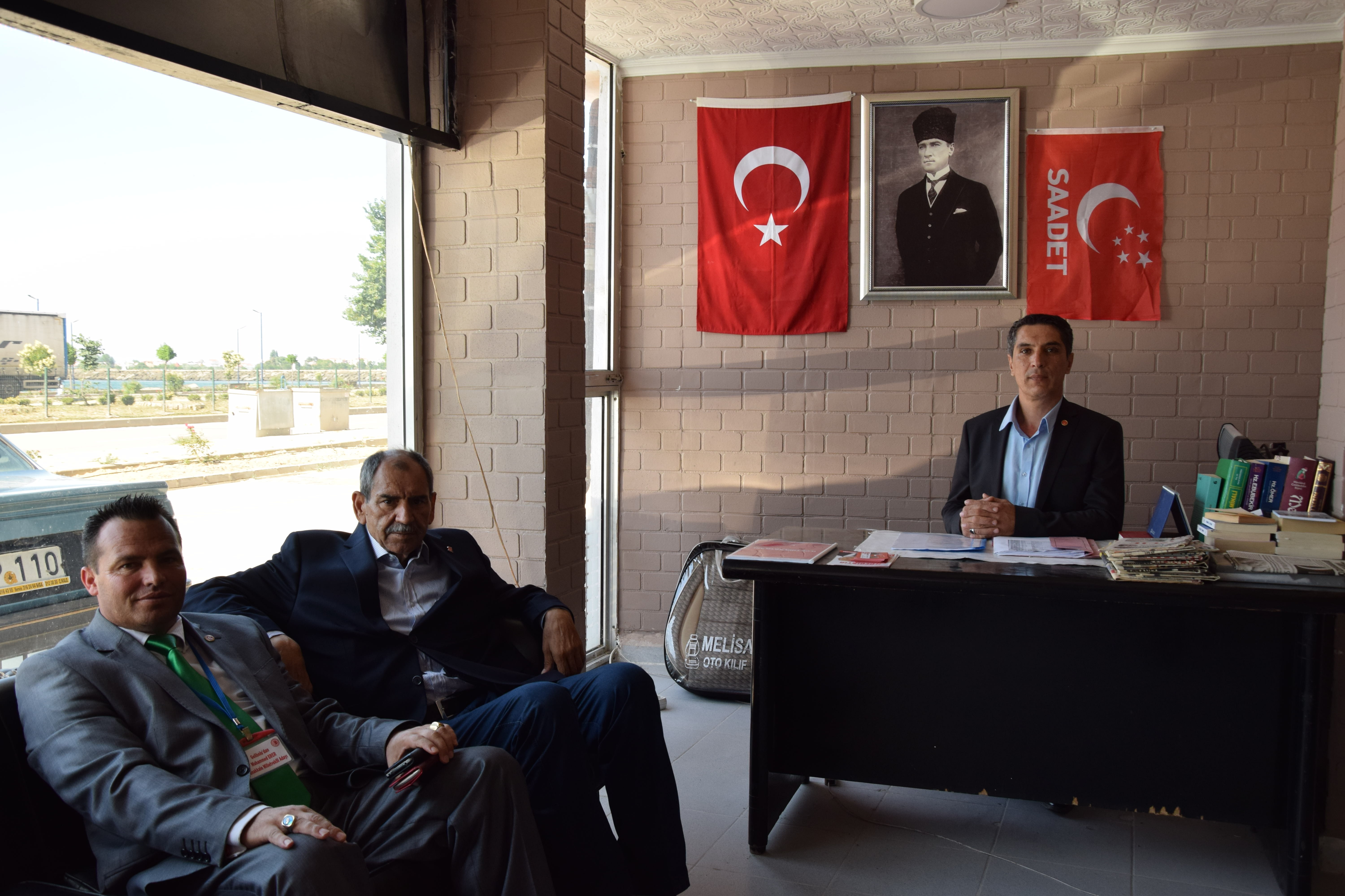Lapseki Saadet Partisi İlçe Başkanlığına Ayhan Söndür atandı