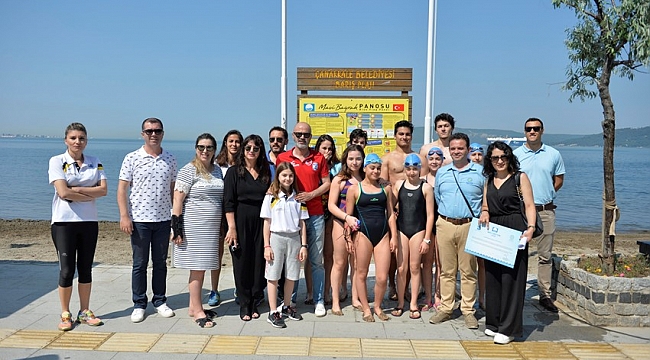 Mavi Bayrak Barış Plajında 4. Kez Dalgalanıyor