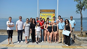 Mavi Bayrak Barış Plajında 4. Kez Dalgalanıyor