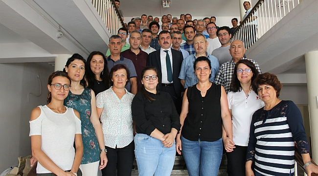Milli Eğitim Müdürlüğü'nde Bayramlaşma Töreni Gerçekleştirildi