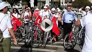 Muharrem İnce'ye Bisikletlerle Destek Turu