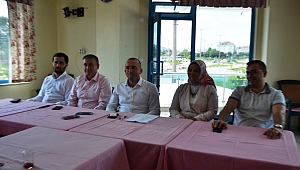 Şahin, basın mensupları ile bir araya geldi