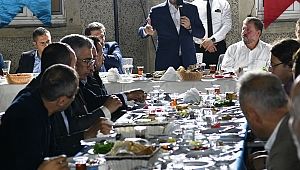 Turan, Memur Sen üyeleriyle bir araya geldi