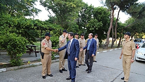 Vali Orhan Tavlı, Kumkale Sahil Gözetleme Karakolunu Ziyaret Etti