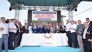 Yeni Çan Devlet Hastanesi'nin Temeli Coşkulu Bir Törenle Atıldı