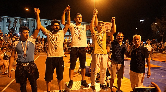 15 Temmuz Demokrasi Şehitlerini Anma Açık Hava Wushu Şampiyonası Yapıldı