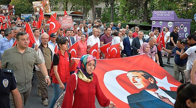 15 Temmuz Demokrasi Ve Milli Birlik Günü Etkinlikler İle Kutlandı