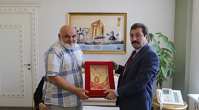 15 Temmuz Kahramanı Cemal Yılmaz'dan Valiliğe Ziyaret