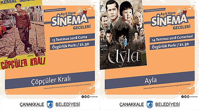 Açık Hava Sinema Gecelerinde Bu Hafta