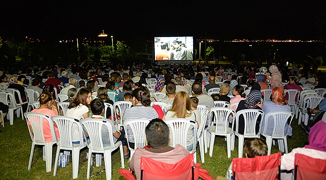 Açık Hava Sinema Gecelerine Büyük İlgi